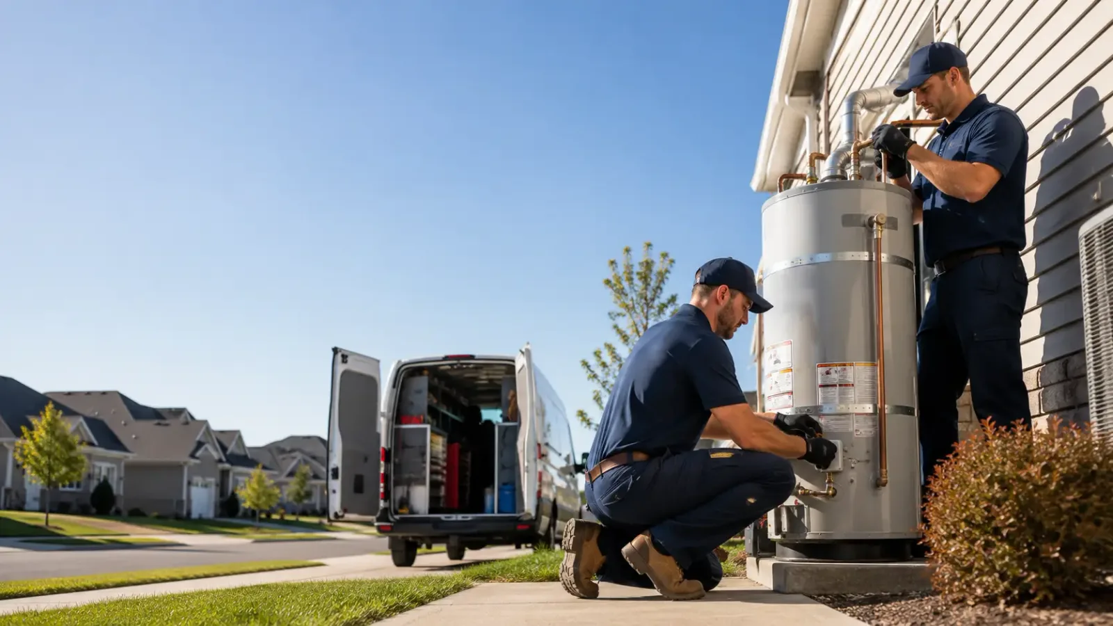 Water Heater Installation in Colcord, OK